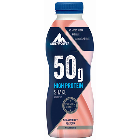 MULTIPOWER 50g HIGH PROTEIN SHAKE 500ml - hotový proteinový nápoj
