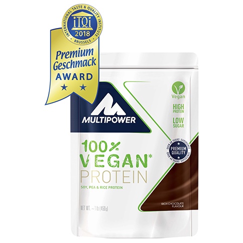 MULTIPOWER 100%VEGAN PROTEIN 450g - vegetariánský protein