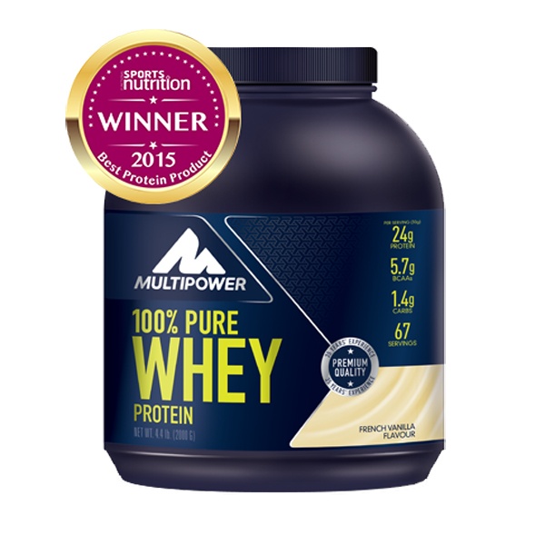 MULTIPOWER 100% PURE WHEY PROTEIN  2000g