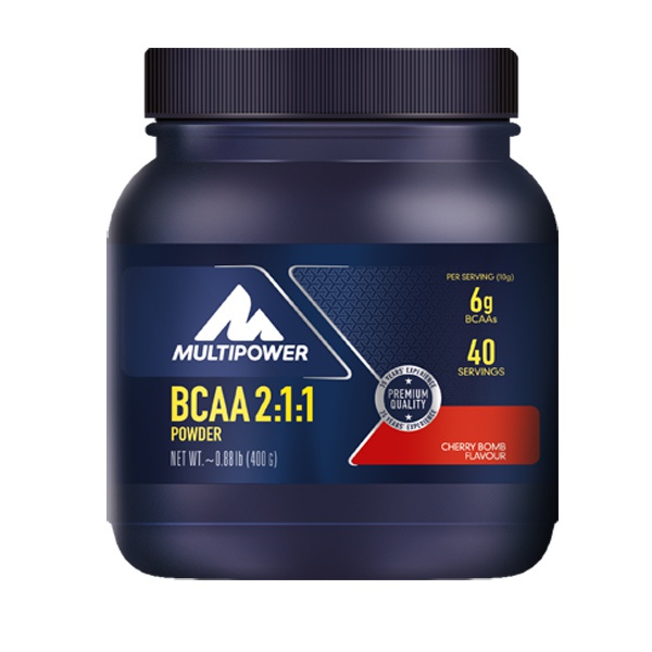 MULTIPOWER BCAA 2:1:1 POWDER 400g - esenciální aminokyseliny